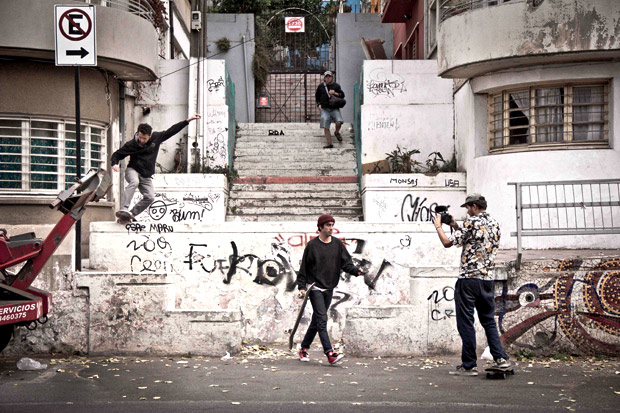 Matt Phipps working on an issue of Skaters Atlas | DREAMA TV